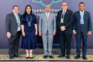 Alfredo Pacheco preside 152.ª Asamblea de la Unión Interparlamentaria (UIP) en Estambul, Turquía