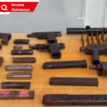 Caen armas de guerra en Barahona: ocupan subametralladoras Uzi y arrestan a un hombre
