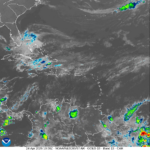 Indomet: Sistema frontal en disipación mantendrá lluvias y tormentas en gran parte del país