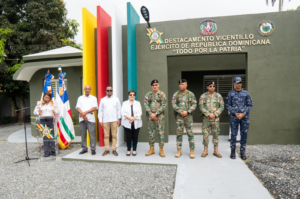 Comandante General del Ejército entrega remozado y equipado el destacamento de San Francisco-Vicentillo, en la provincia El Seibo