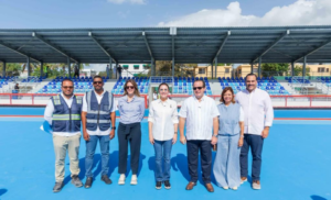 Carolina y Paliza supervisan trabajos finales del Paseo 30 de Mayo y anuncian su inauguración la próxima semana
