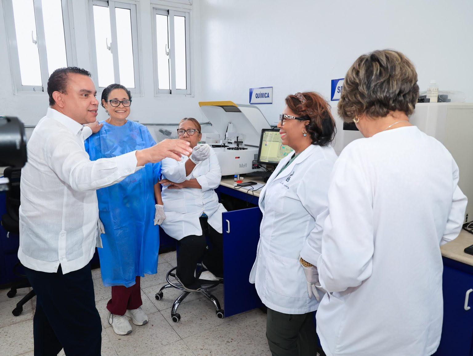 Director del SNS realiza visita no programada al Hospital Jacinto Ignacio Mañón