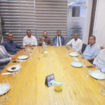 Alcalde Manolito Ramírez socializa el Plan Municipal de Ordenamiento Territorial con la Dirección Provincial de La Fuerza del Pueblo