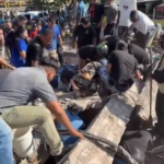Desesperación en las calles de Colombia tras terremoto de magnitud 7,4; buscan sobrevivientes entre los escombros