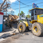 Alcaldía del Distrito Nacional demuele siete estructuras y recupera espacios públicos en Cristo Rey