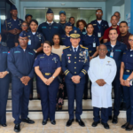 Mayor general Ernesto Rodríguez García supervisa servicios del Hosgedopol y visita a agentes en recuperación