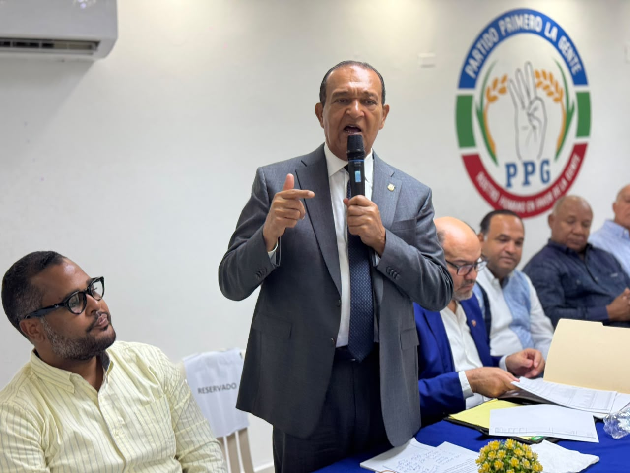 Partido Primero la Gente busca fortalecer sus estructuras este domingo; Antonio Marte vaticina congreso será un éxito total