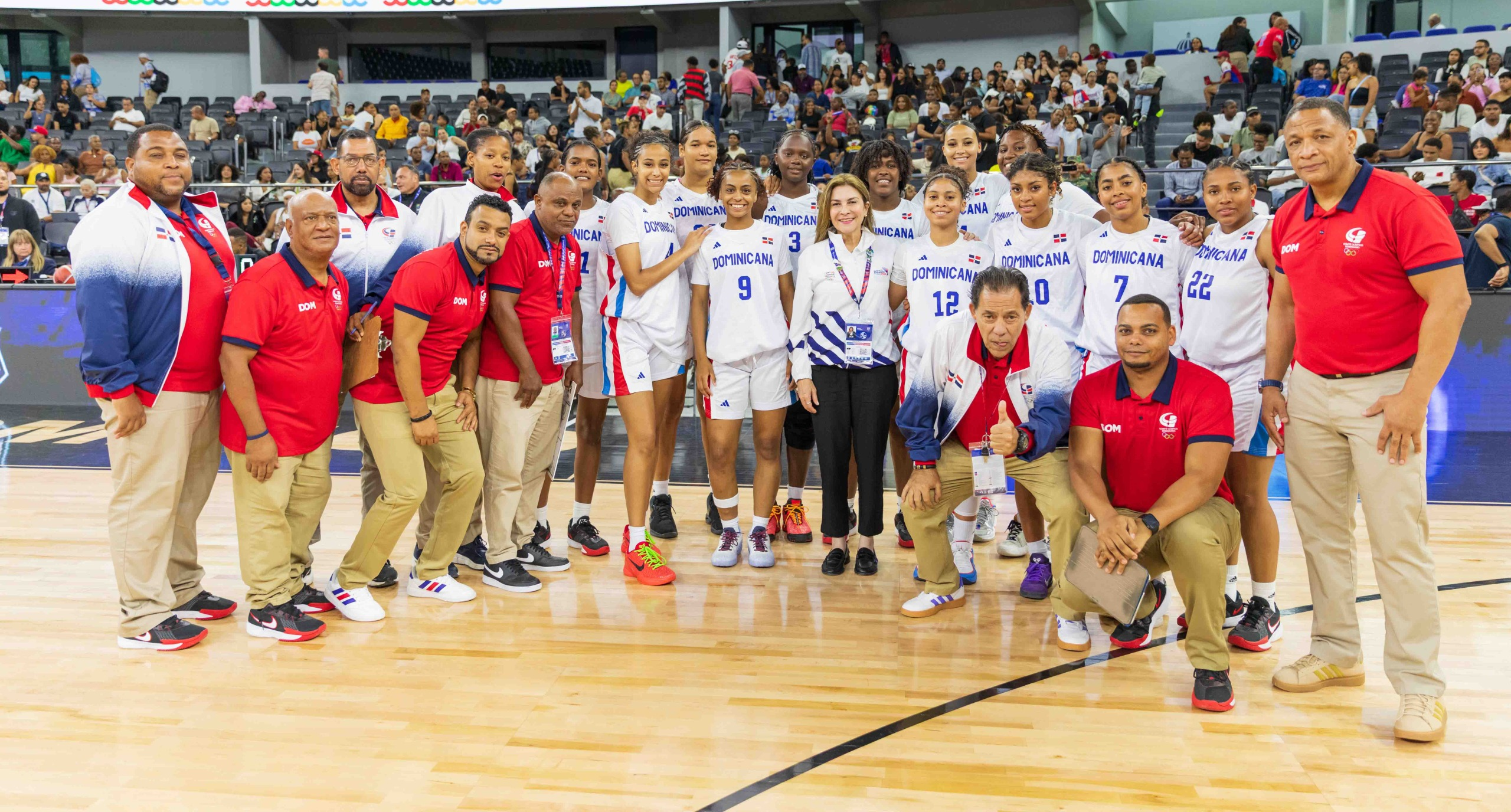 Carolina Mejía mantiene firme apoyo a los Juegos Centroamericanos Santo Domingo 2026 con asistencia permanente a competencias