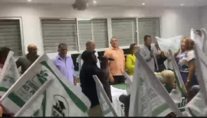 A ritmo de merengue, juramentan Secretaría de Asuntos Gremiales y Profesionales de la Fuerza del Pueblo en la Región Yuma