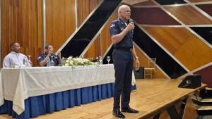 Director de la Policía Nacional cierra recorrido por el Cibao con encuentro con agentes en Mao