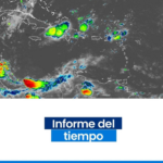 Vaguada y humedad dejada por onda tropical provocan aguaceros y tormentas eléctricas en varias provincias