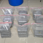 DNCD ocupa 42 paquetes de presunta cocaína en el Puerto de Caucedo; arrestan a empleado de la terminal