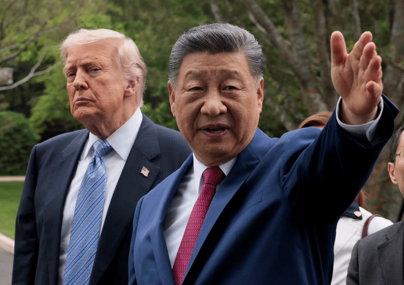 Ping Ping y Fu Shuang llegan a Atlanta tras anuncio de Xi Jinping en la Casa Blanca