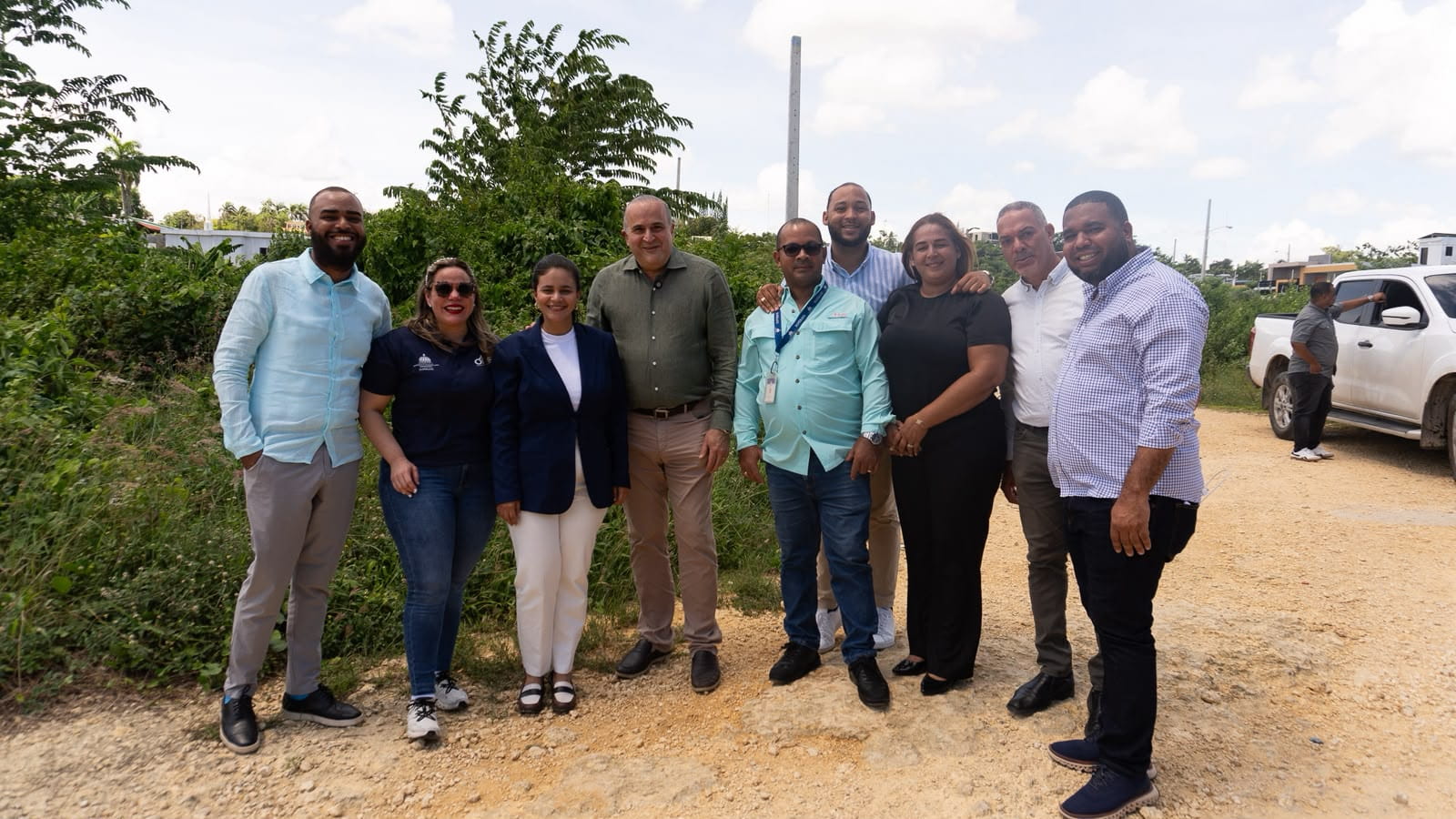 Senador Alexis Victoria dona terreno a Supérate para construcción de Centro de Acogida para envejecientes en Nagua