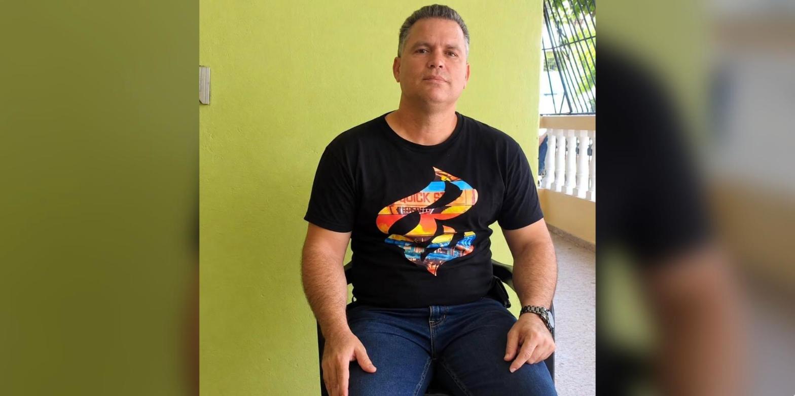 Imagen compartida junto a la nota sobre el fallecimiento de Franklin Antonio Matos Feliz